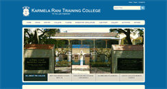 Desktop Screenshot of karmelaranitrainingcollege.com